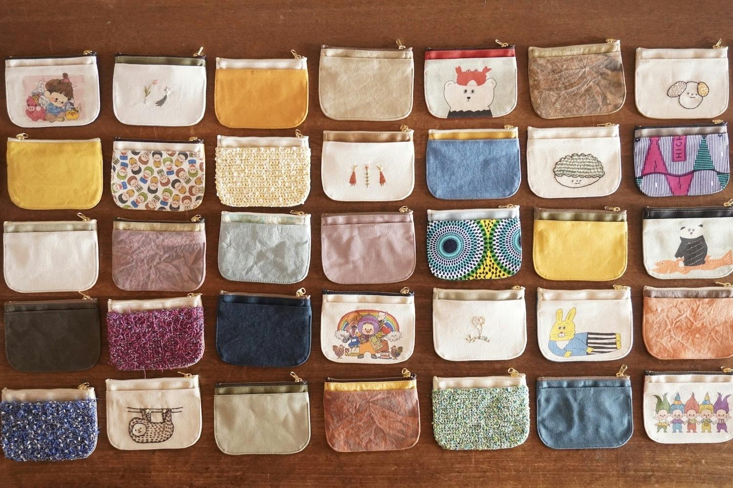 コラボミニ財布大集合!