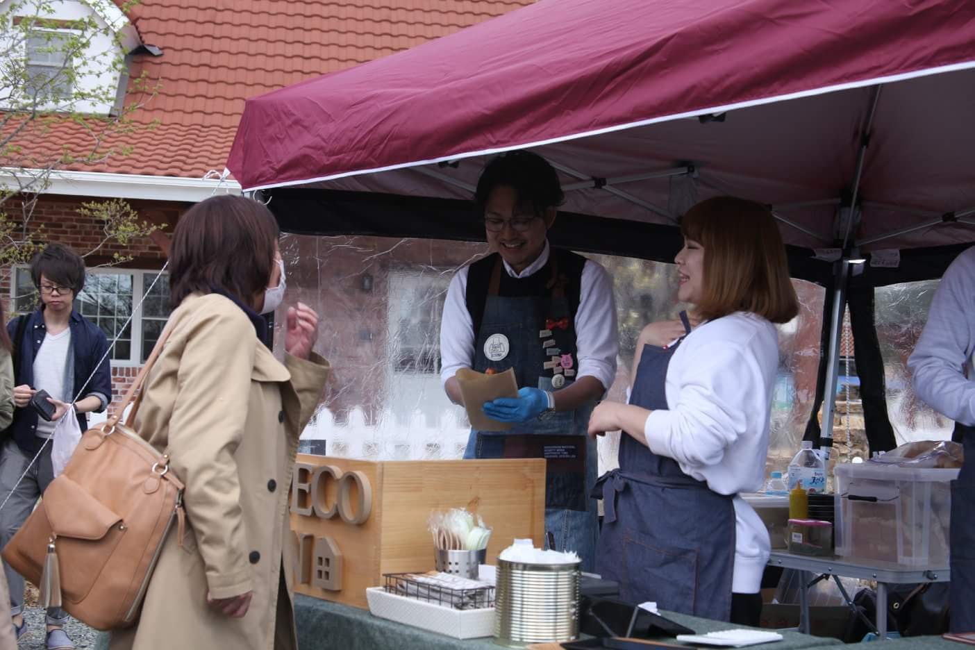 はらぺこワゴン初出店時