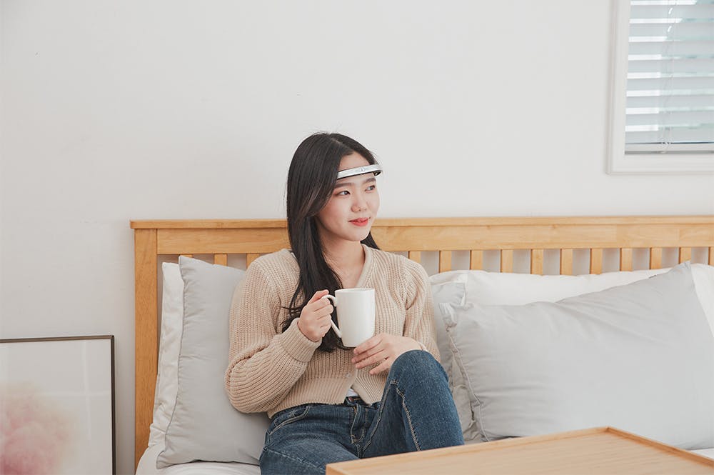 快眠サポートウェラブルデバイス！睡眠の質を高めてぐっすり気持ちの