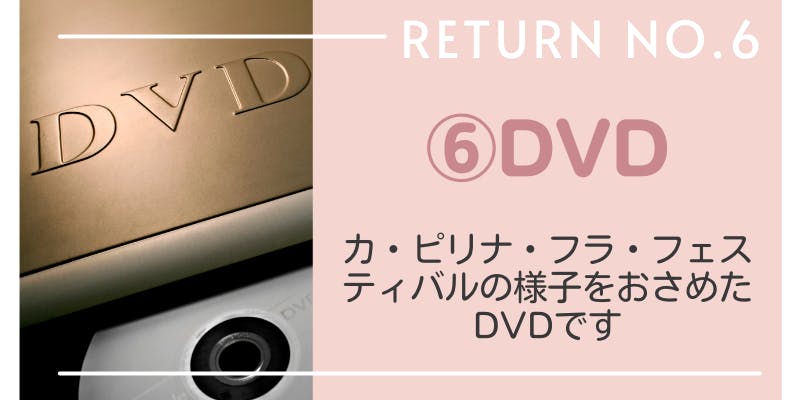 リターン6:DVD