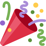 クラッカー 🎉