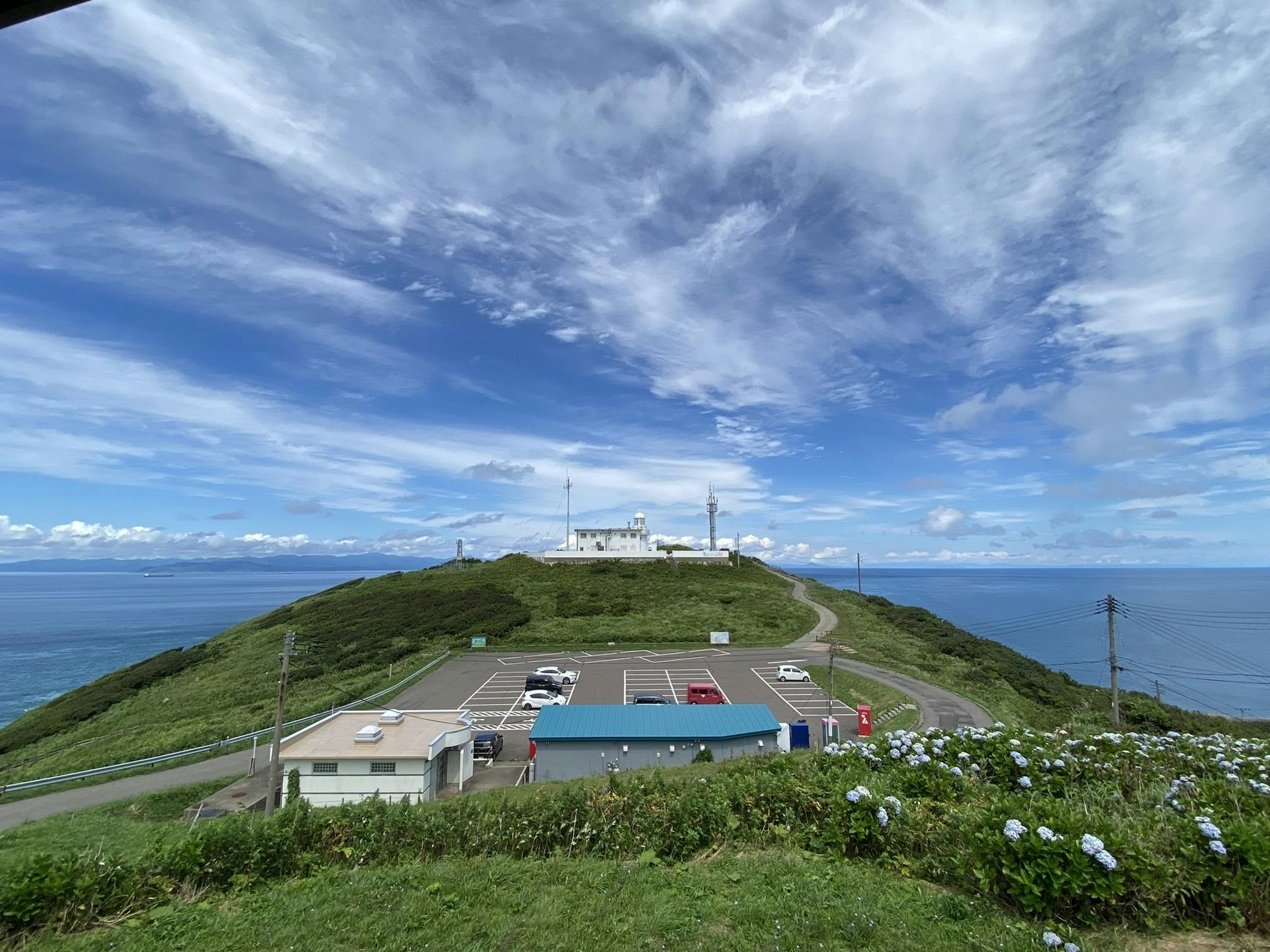 わたしたちが住んでいる外ヶ浜。本州の最北端で、海の向こうに見えるのは北海道です