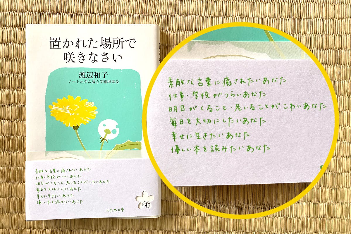 本と手紙(帯タイプ)