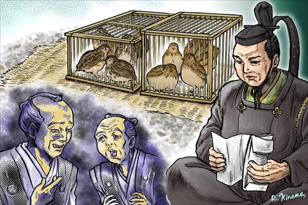 江戸末期の巾着。 東京いろは 藍染腰下巾着 源氏車 – 日本橋 丸直商店