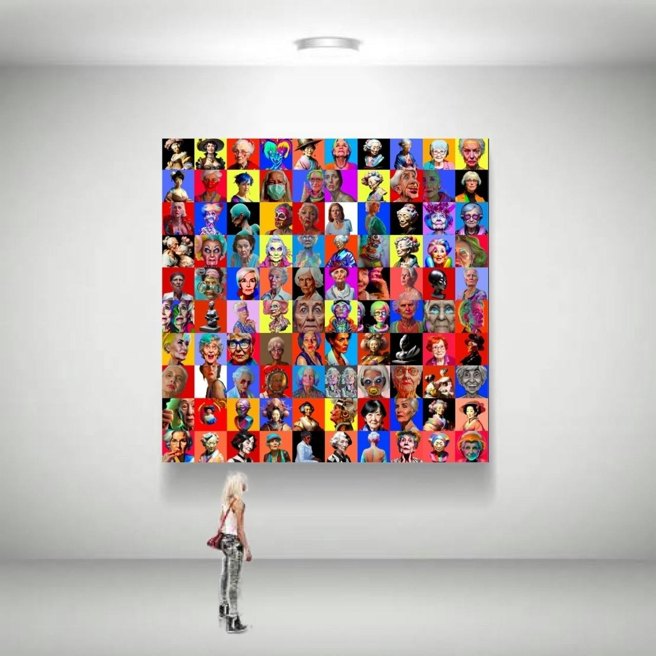 世界初の可能性があるアート作品完成＆視覚障害者の心を描くAI×画家