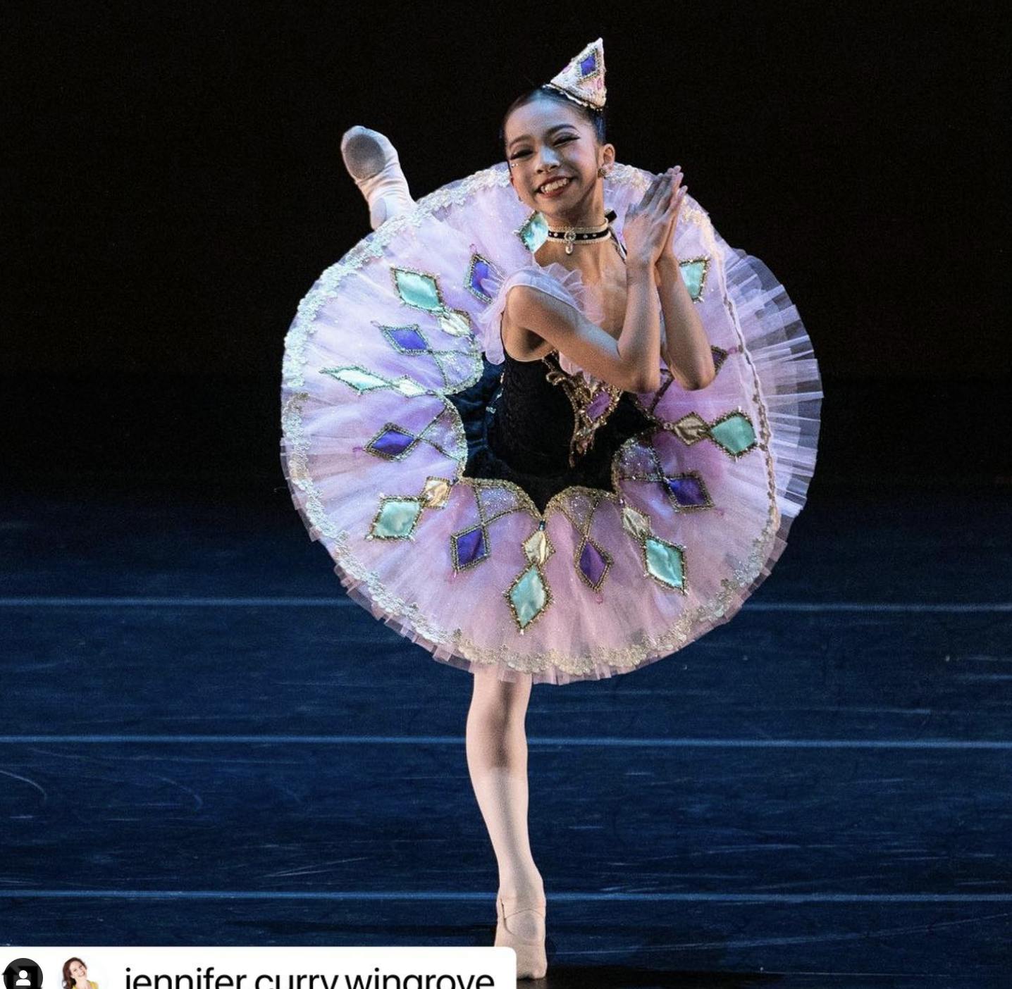 バレエ少女12歳