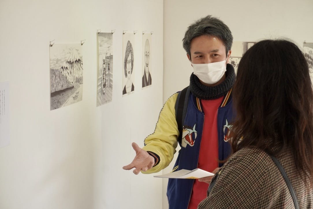 「第1回刑務所アート展」の展示風景