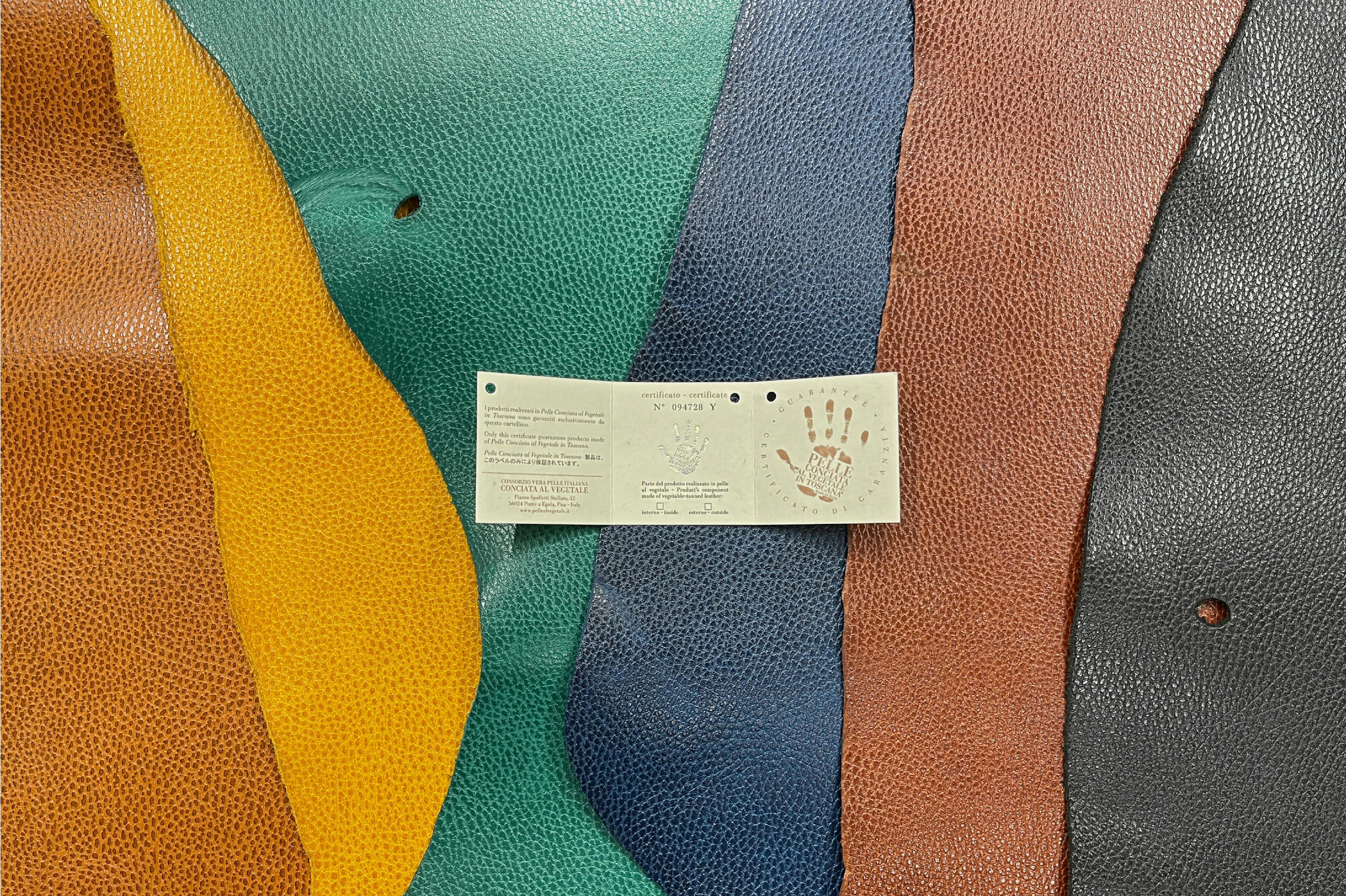 イタリアンレザー タルトゥーフォ