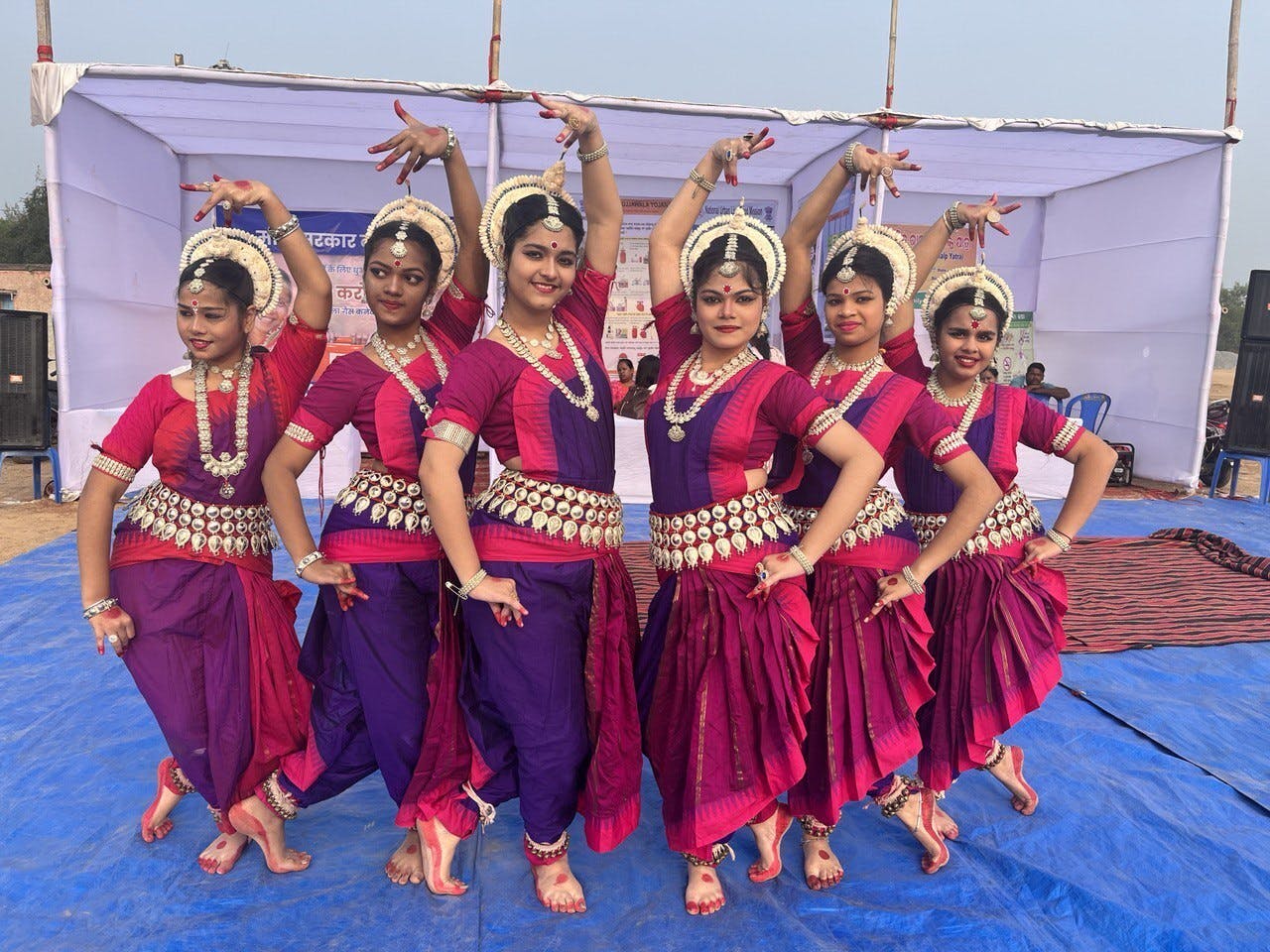 Guru Rojalin Mohanty and troupe