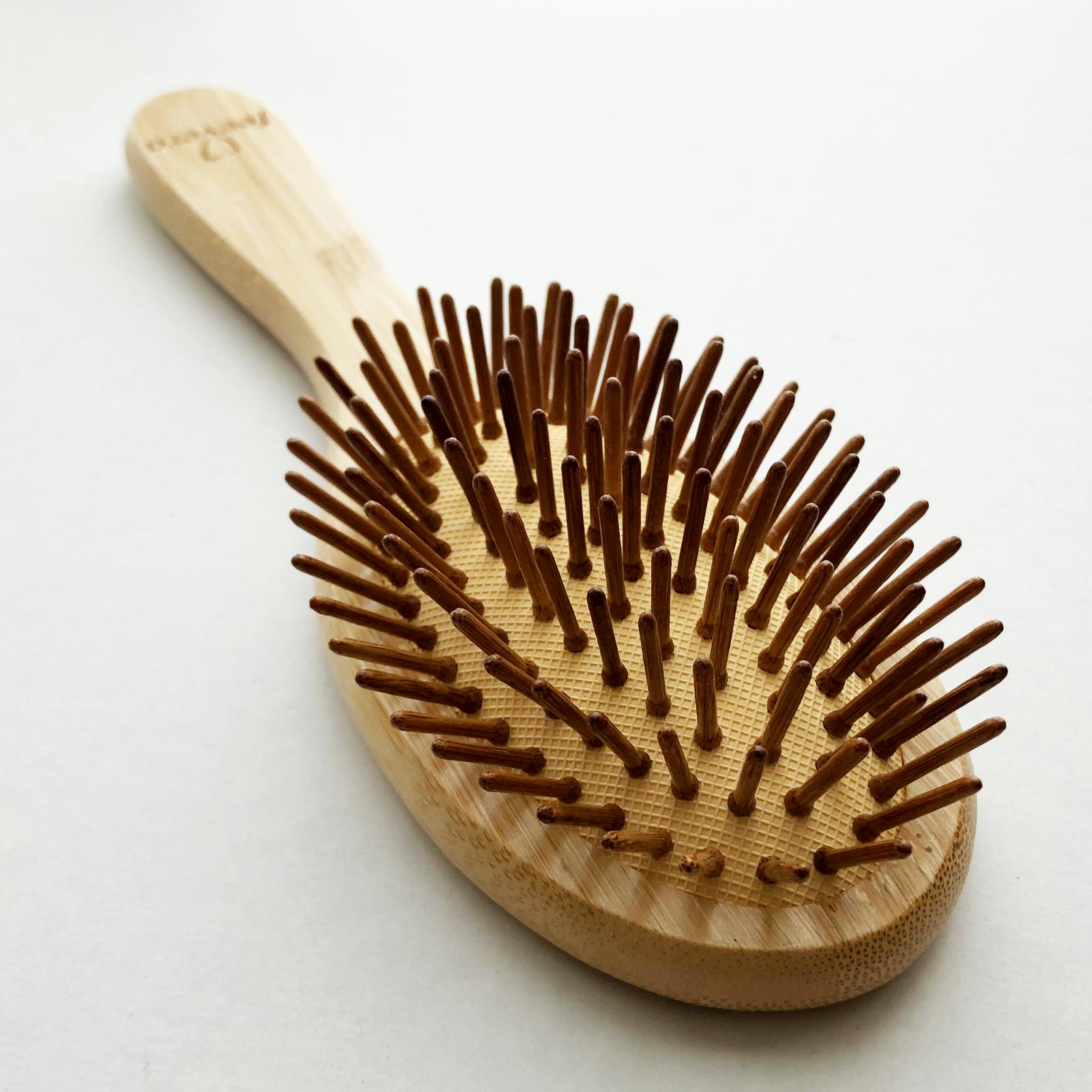 天然竹ヘアブラシmedium