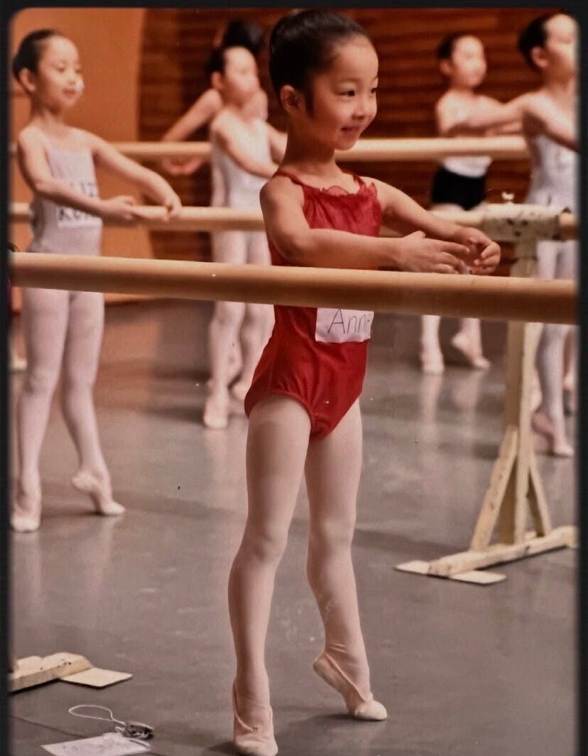 バレエ少女12歳