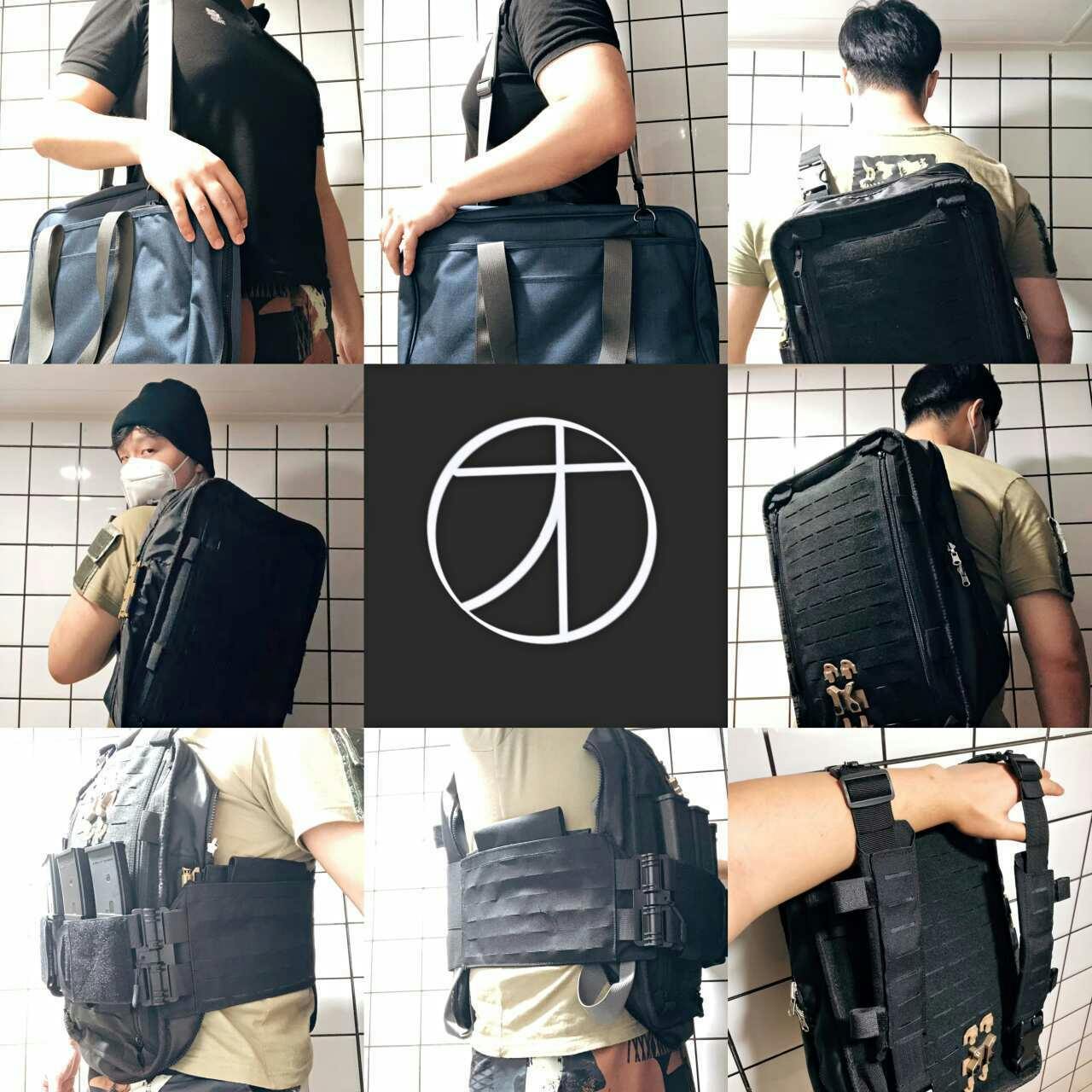 スクールバックプレキャリ オリジナル タクティカルバッグ 変形スクールバック スクールバックプレキャリオリジナルタクティカルバッグ 変形