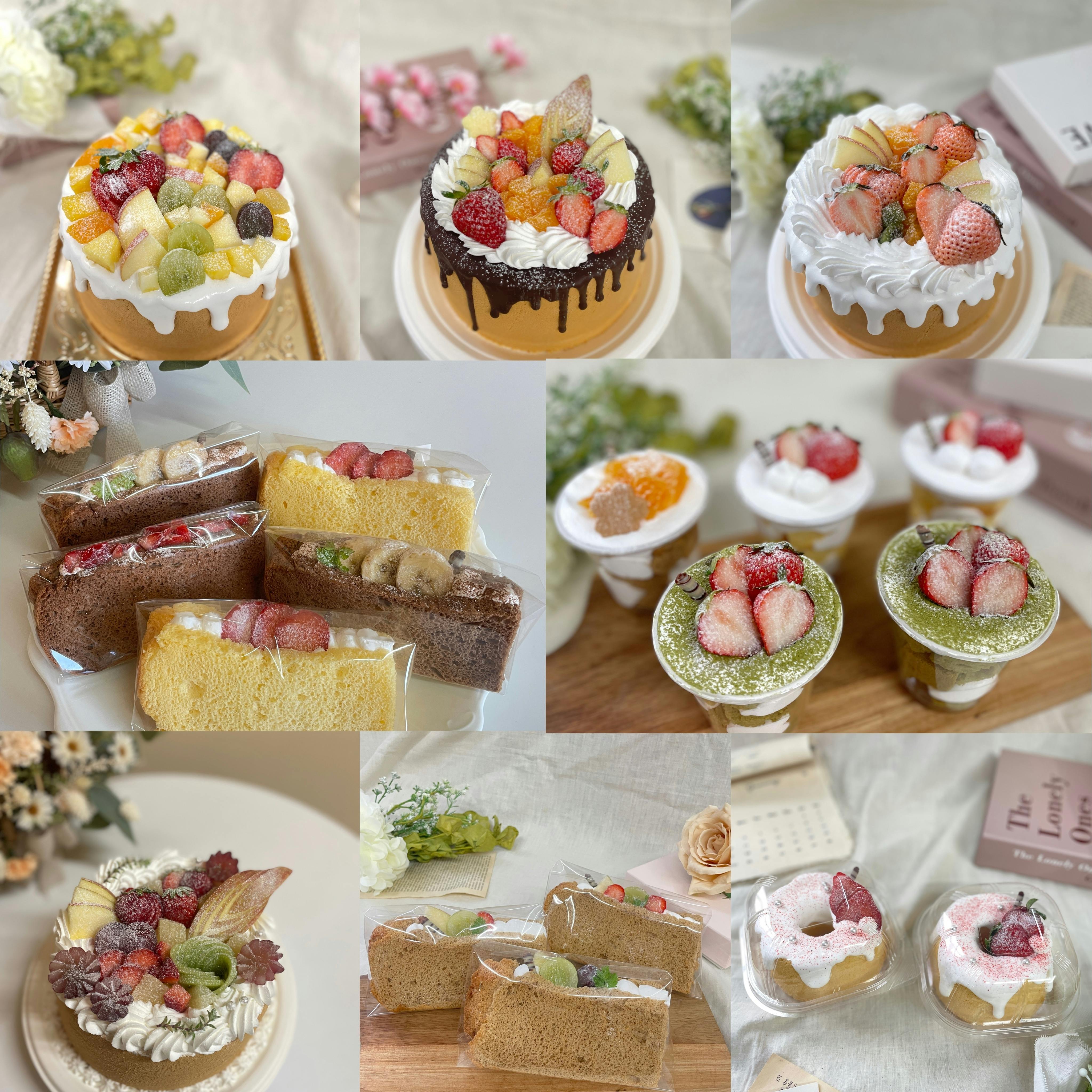 ☆upaページ、ケーキ、和菓子、パフェ、シフォンケーキ、サンド各種 シフォンケーキ 専門店 のふわふわ！しっとり… なめらか