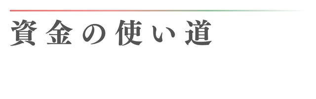 サウナパレオの具体的な資金の使い道