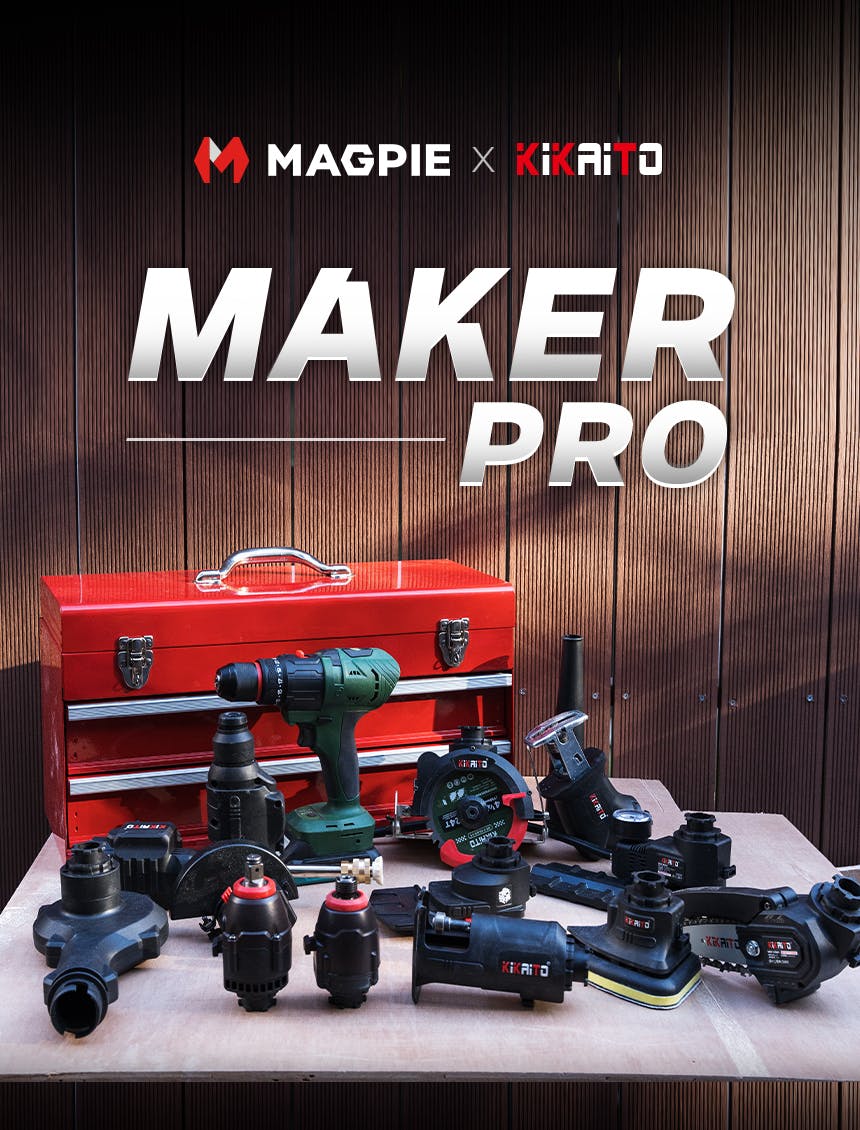 一つの本体で全てを解決！17-in-1 マルチ工具セット Maker Pro