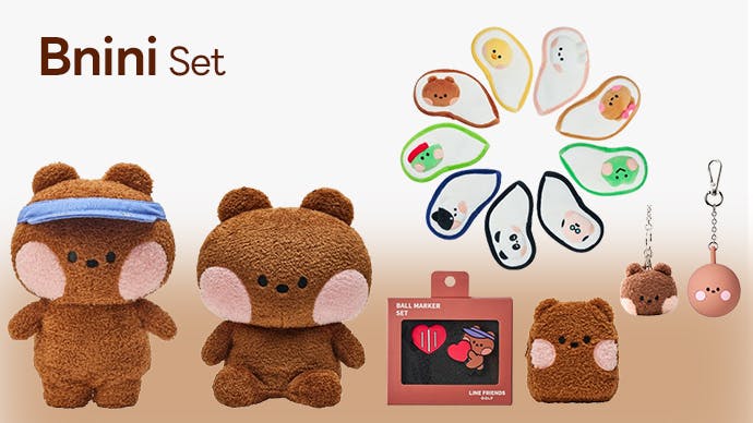 ゴルフ女子が喜ぶ可愛いグッズ LINE FRIENDS GOLFが遂に日本上陸