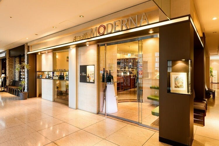 料理長を務めた丸の内アマルフィイモデルナ