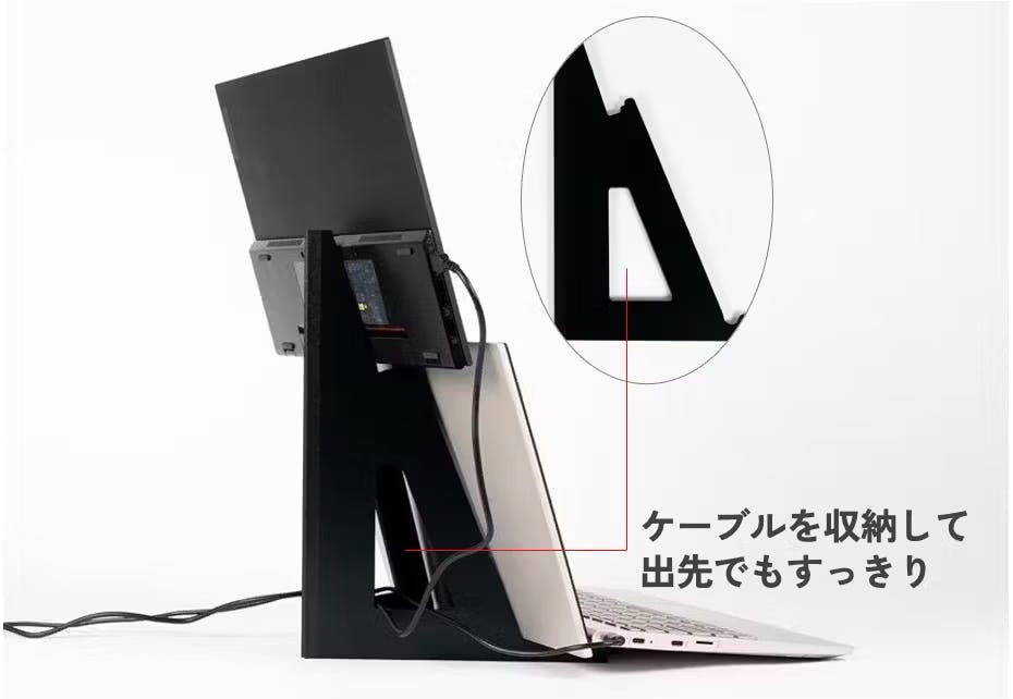 効率化の猛者たちも認めた。縦置きモニタースタンド「WING BINDER 効率化の猛者たちも認めた。縦置きモニタースタンド「WING BINDER