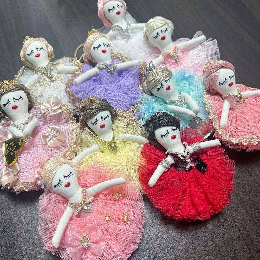 堅実な究極の 縫わないドールチャーム「ルルベちゃん」でハンドメイドで作る 人形