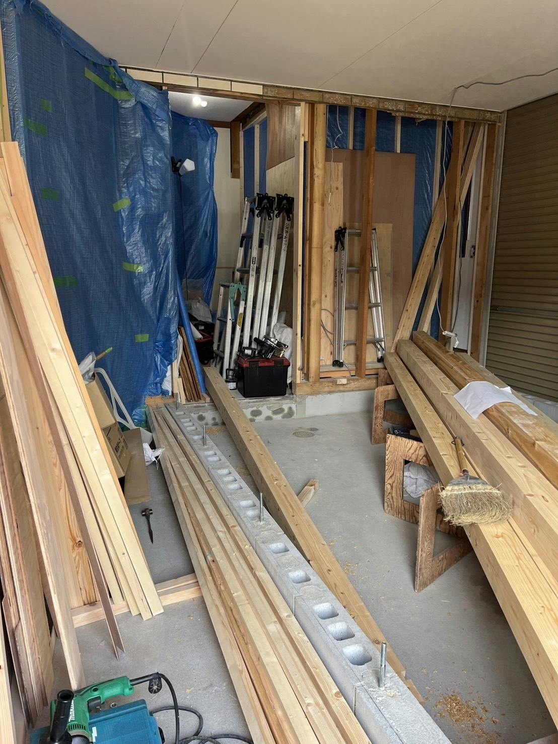 工事真っ最中です！