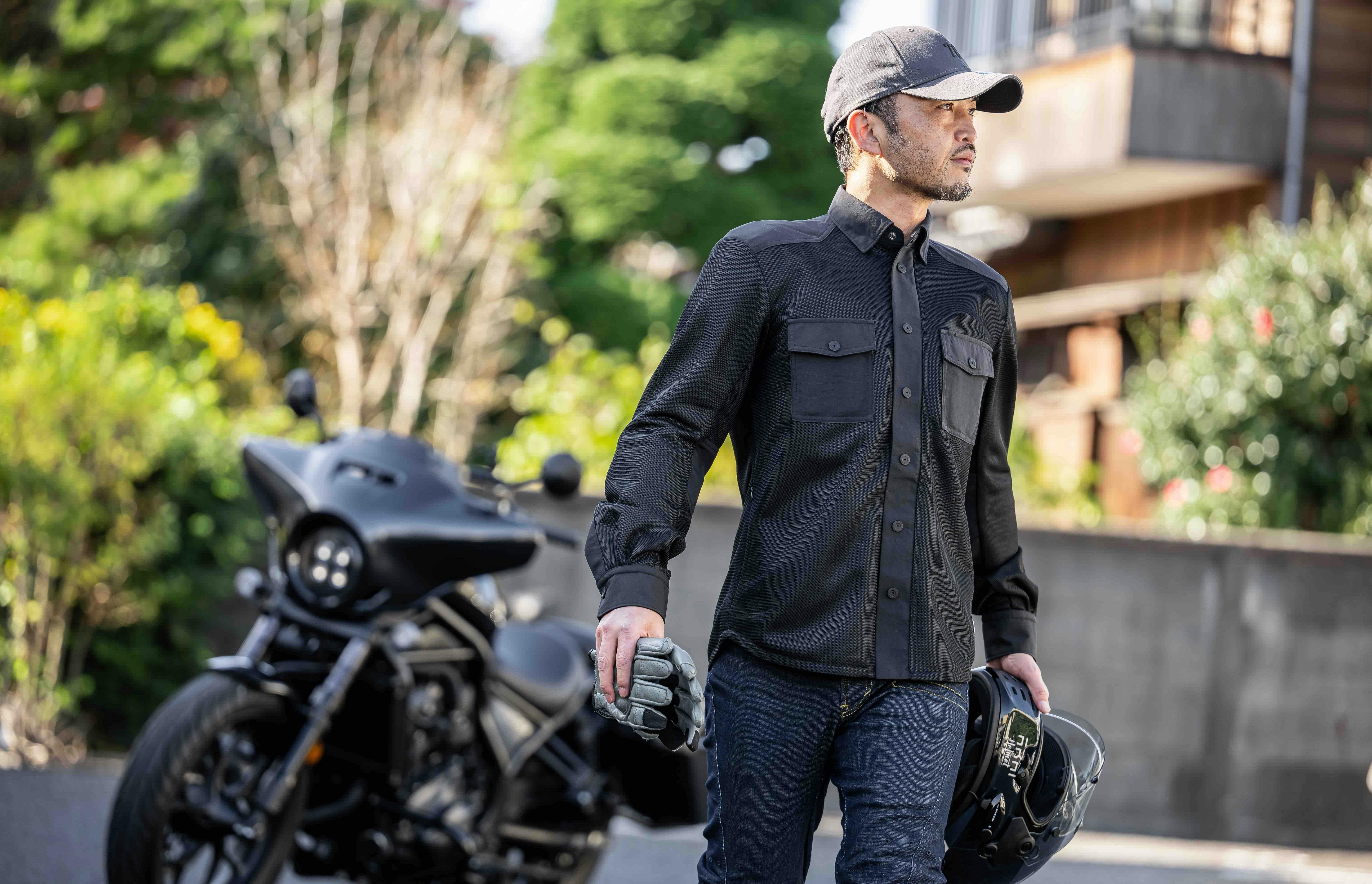 先行予約)走行風を取り込む【空冷式シャツ】がライダーの声で実用的 先行予約)走行風を取り込む【空冷式シャツ】がライダーの声で実用的