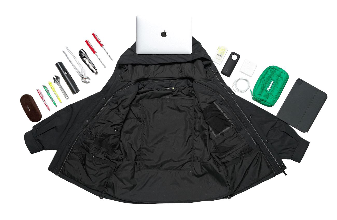 RE:LORE　究極の4WAY手ぶらアウター 外の極寒も室内の暑さも1着で快適！エアロゲル＋グラフェン無敵