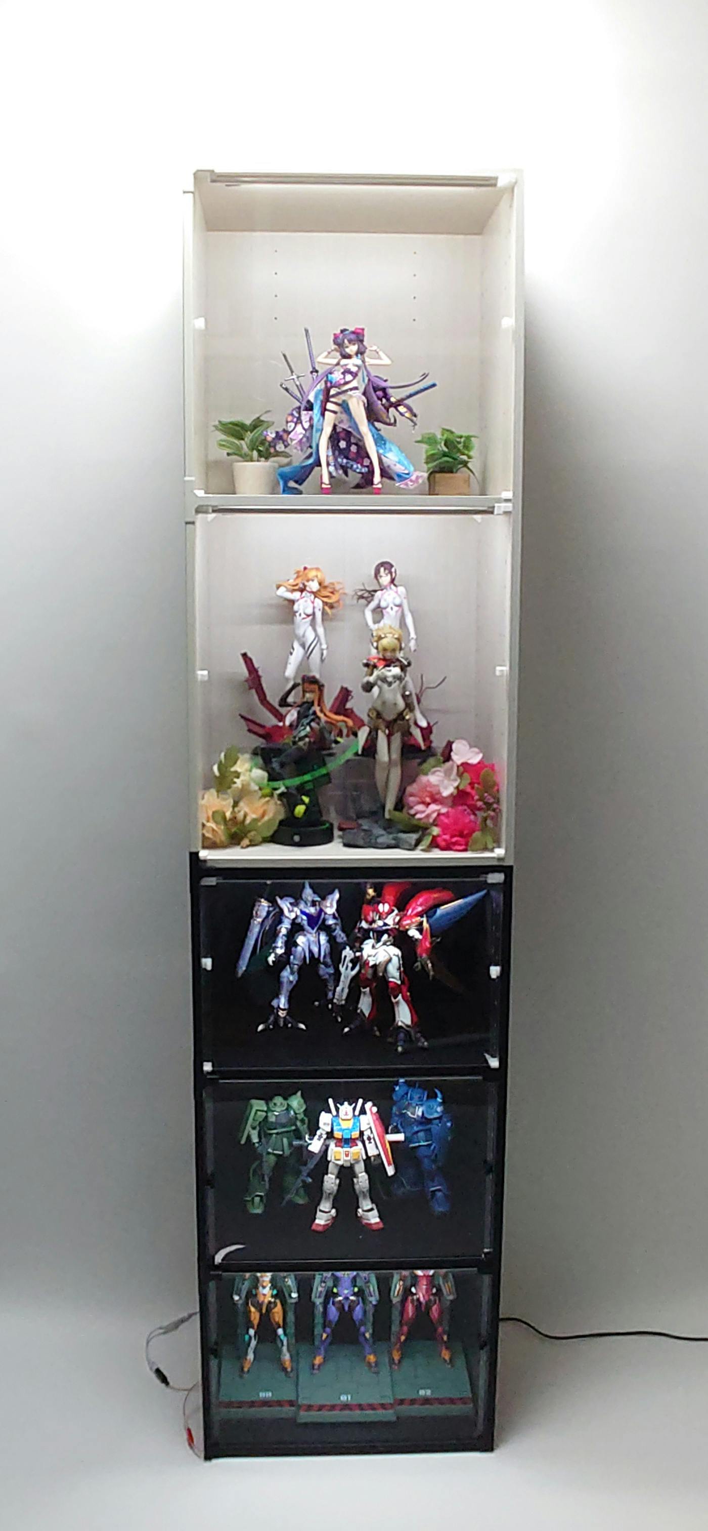 展示例　スカディLED高演色版（レギュラー：6段5棚）