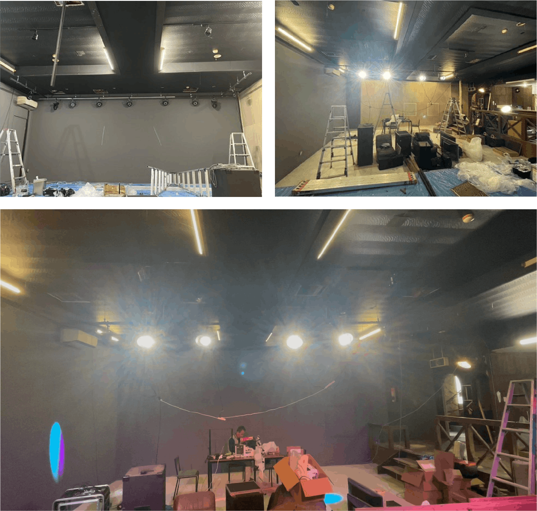 機材も含め再生工事