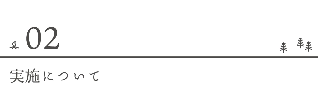 実施について