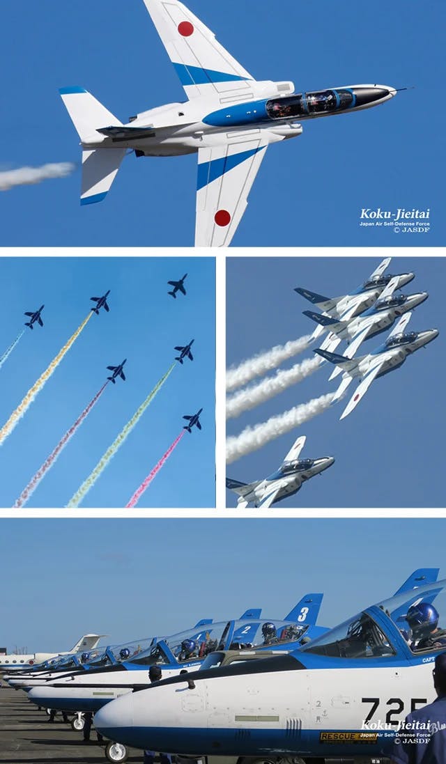 航空自衛隊70周年記念】ブルーインパルス×日本製パイロット