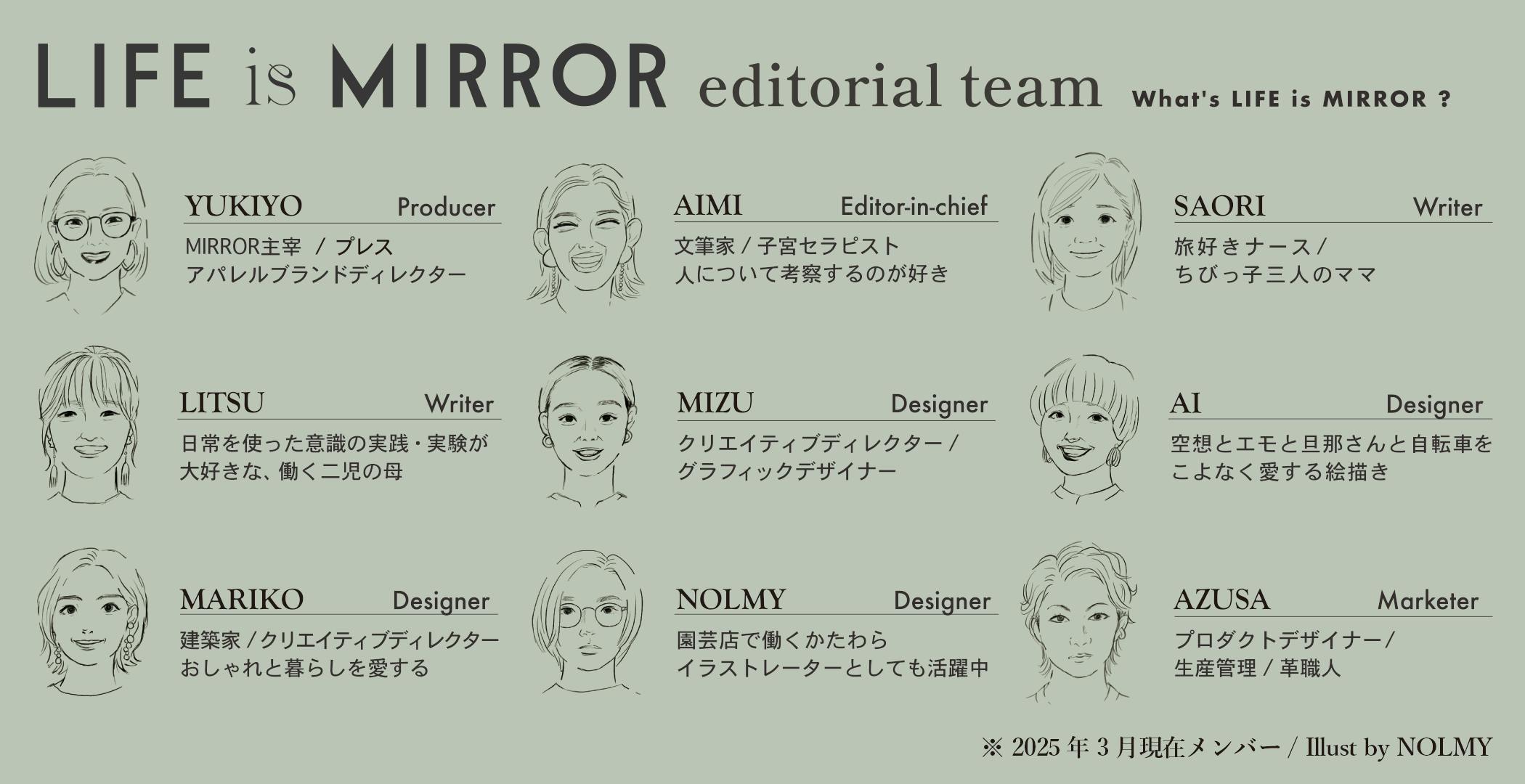 編集部メンバーの紹介