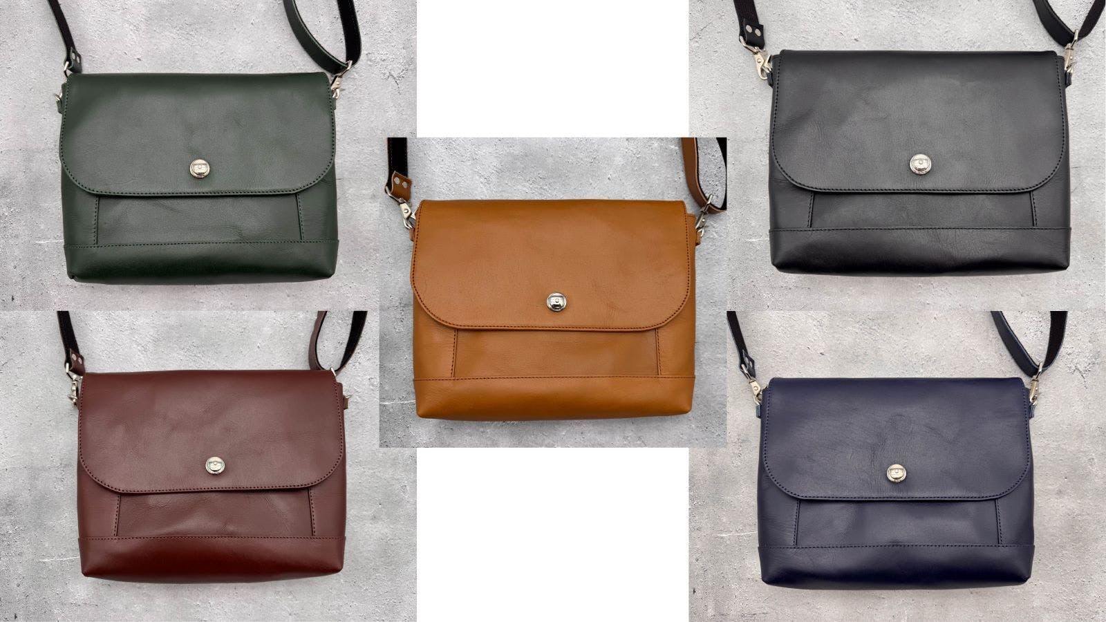 盗難対策+便利ポケット+撥水+iPadがちょうど入る絶妙サイズ｜本革