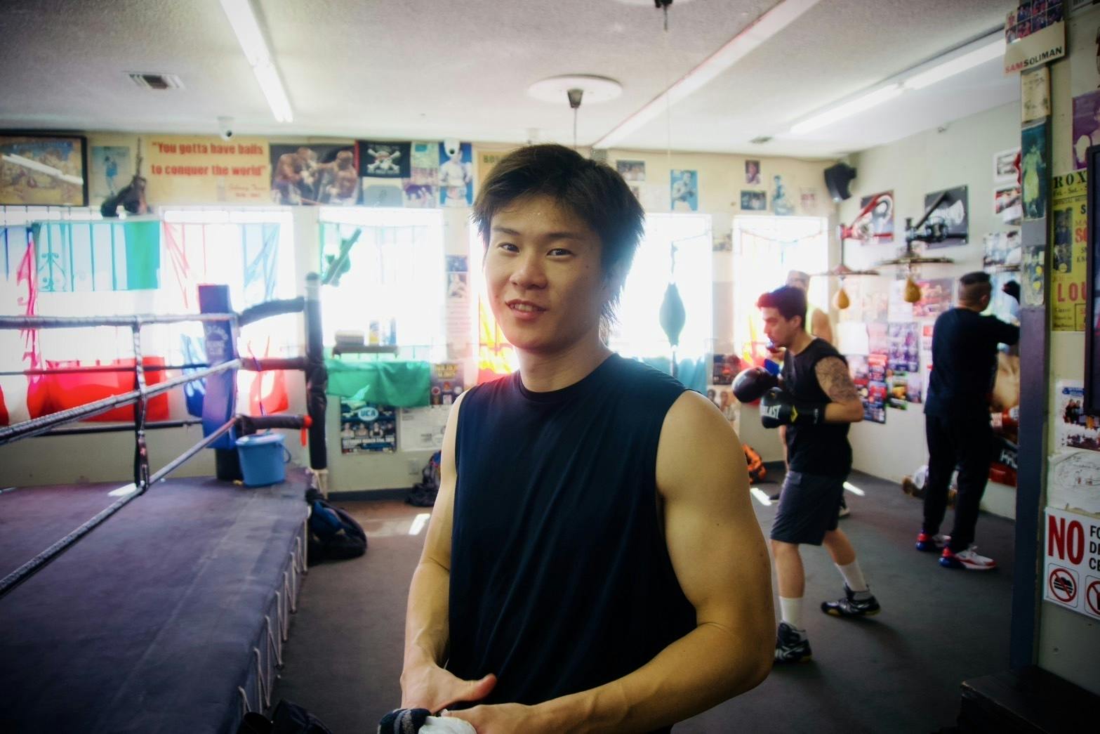 ボクシング世界チャンピオンへの夢、集中環境を整えるプロジェクト