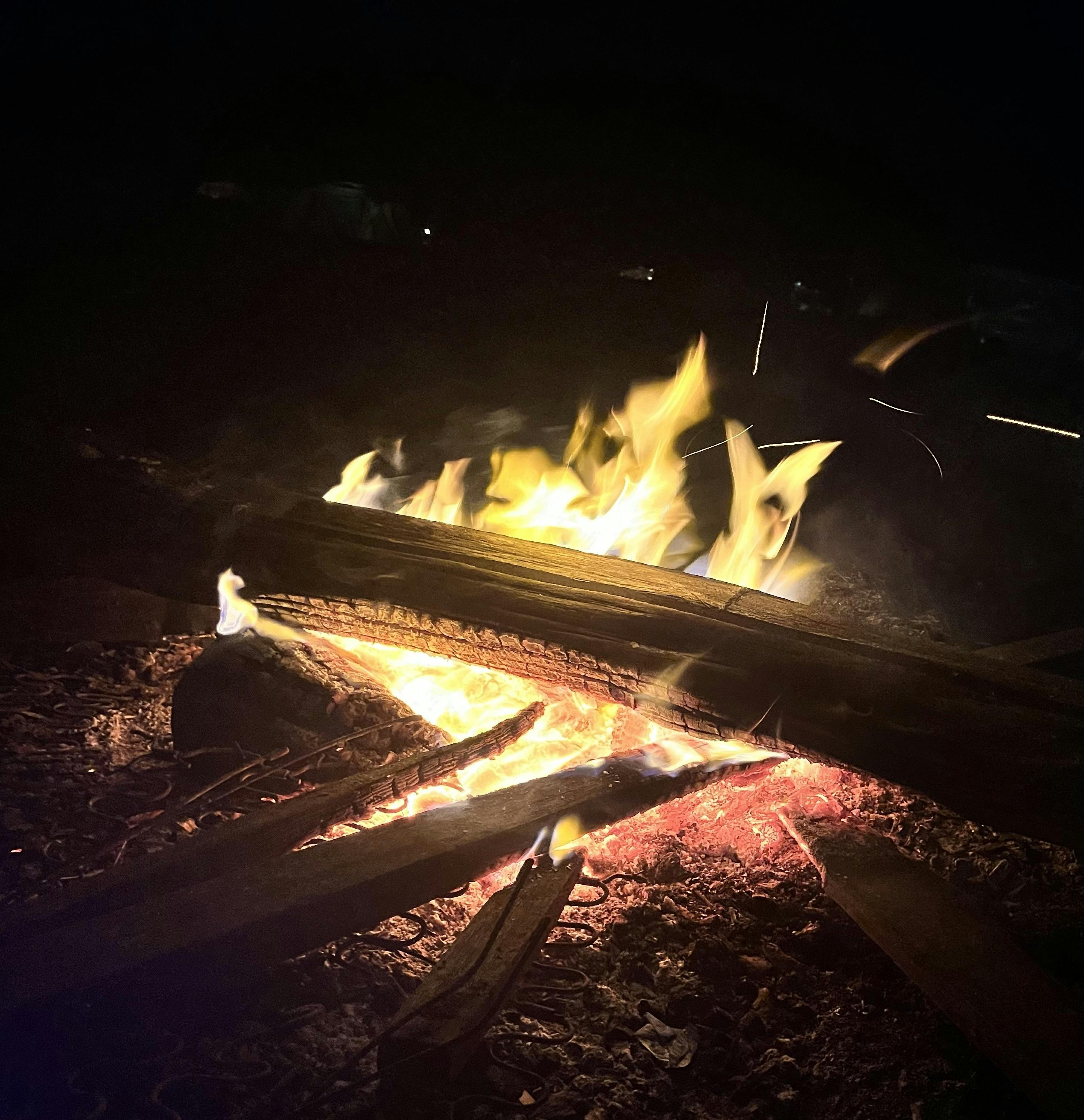 焚き火