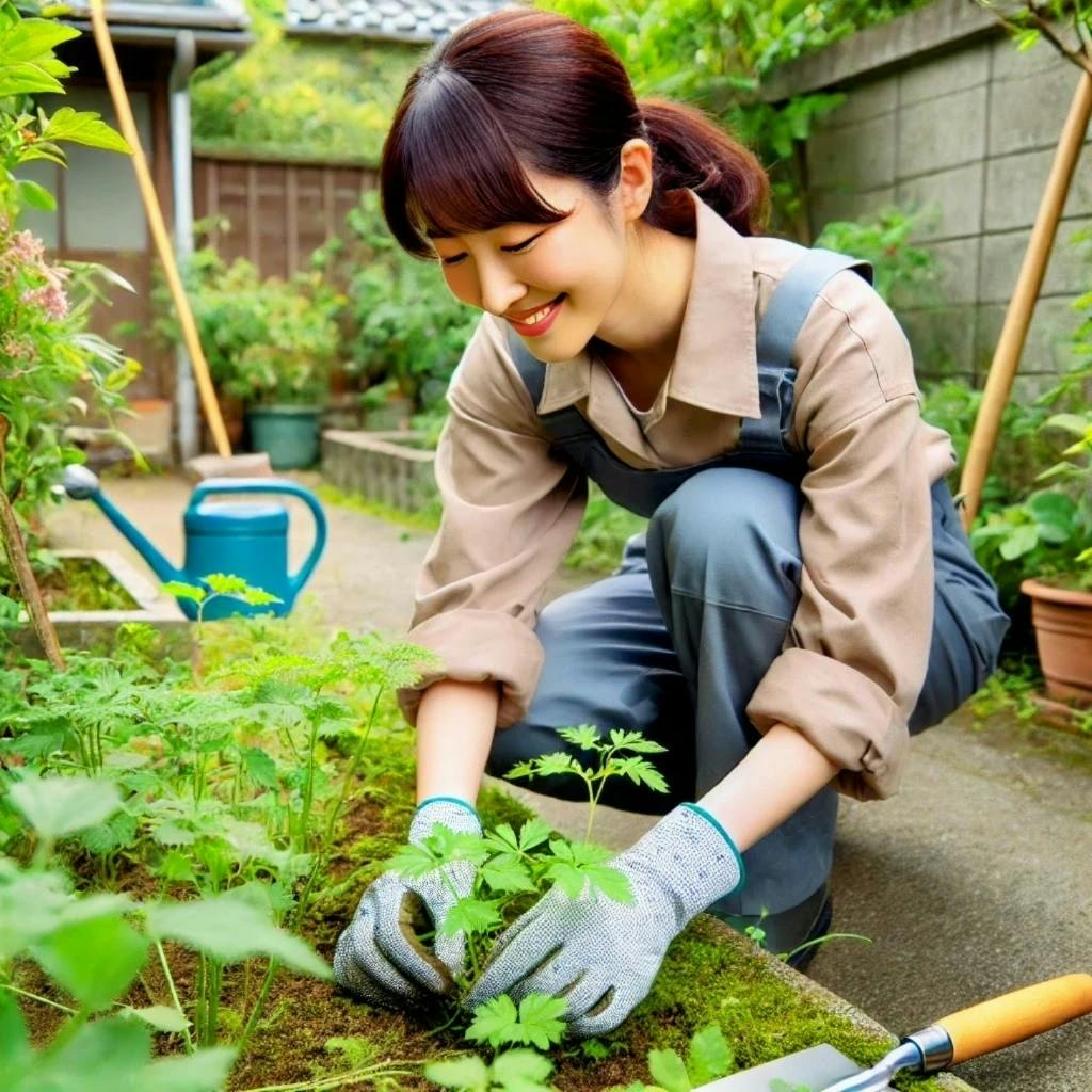 お庭の、お手入れ