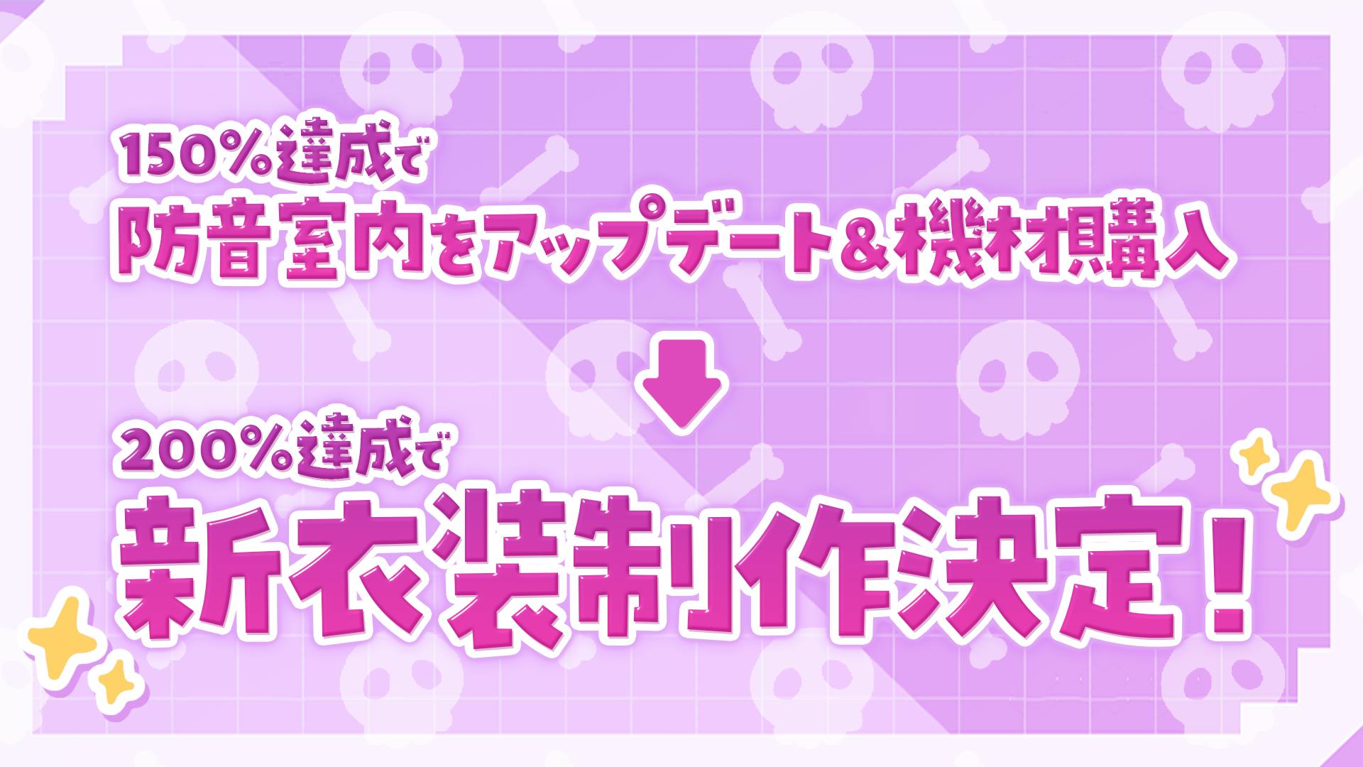 ありさの配信活動継続プロジェクト～防音室導入でさらなる高みへ