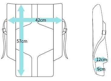 画像:モトリアのサイズ