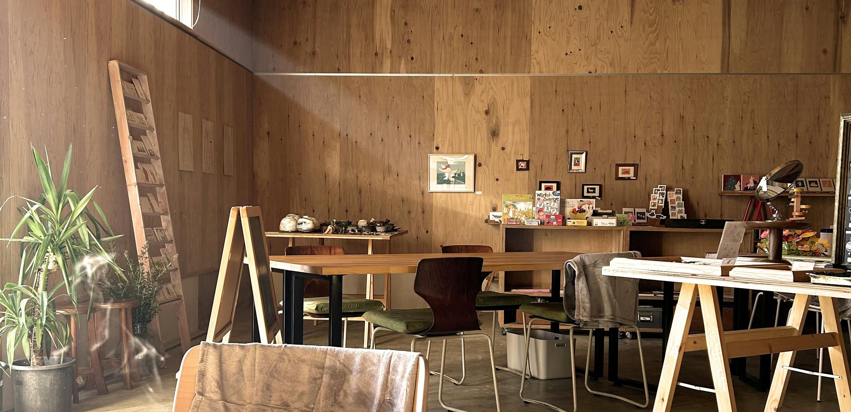 菊地のアトリエの風景