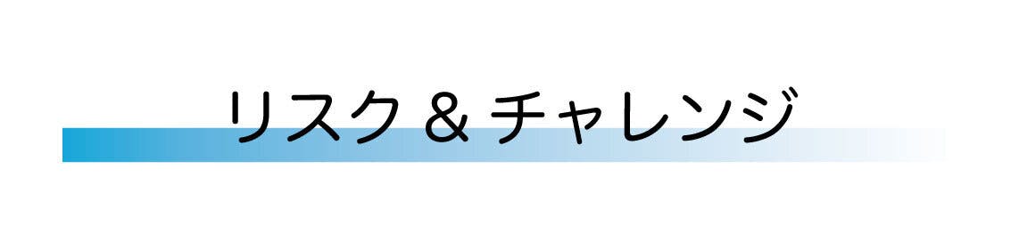 リスク&チャレンジ