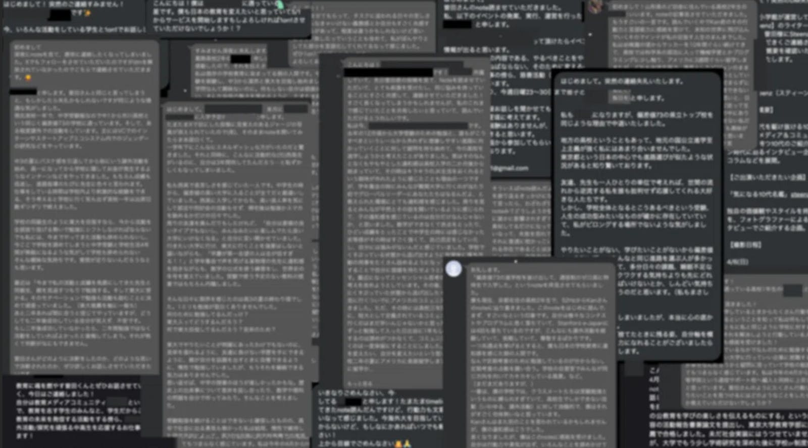 モザイクをかけています