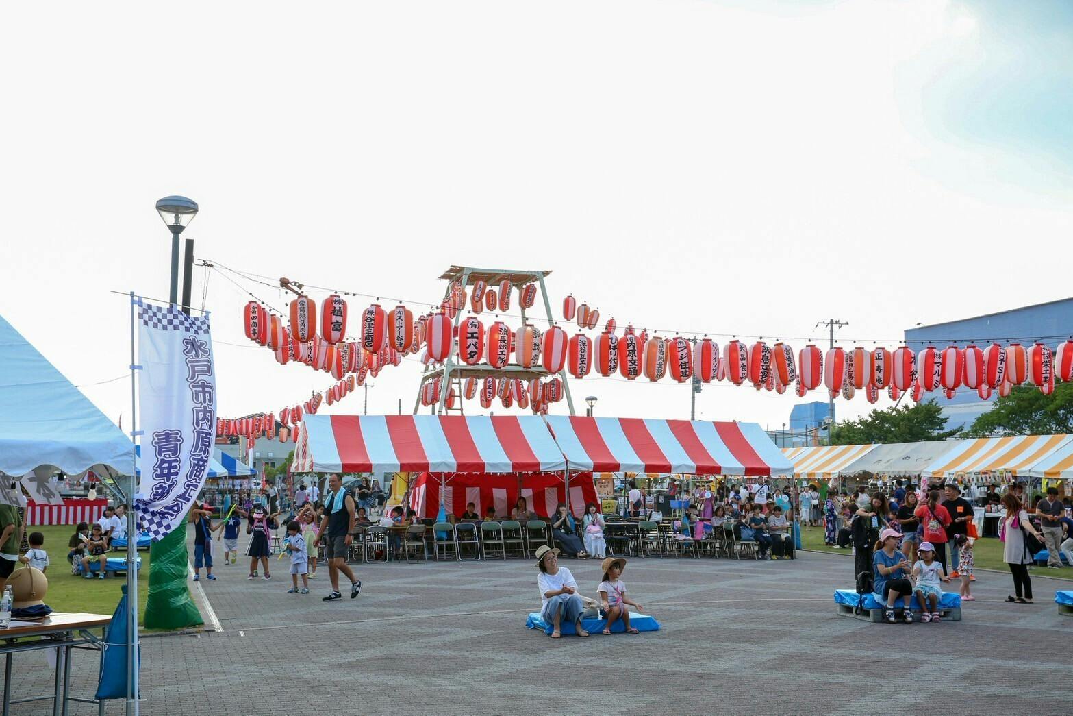 水戸唯一の盆踊りを未来へ！内原夏祭りで子供達に笑顔と花火を