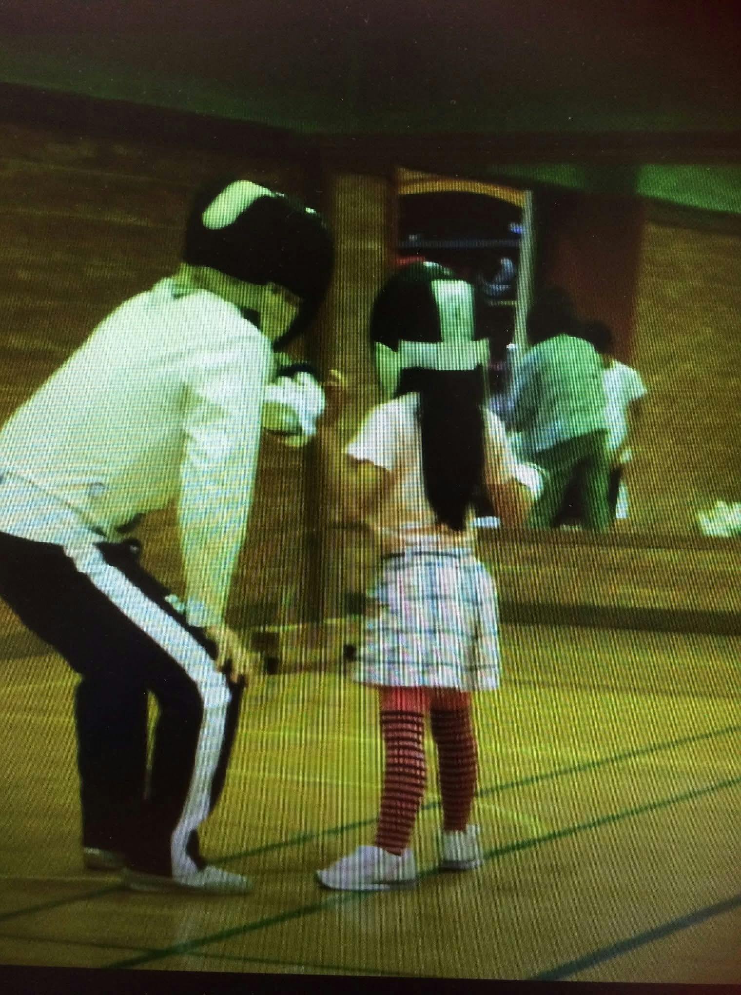 小学2年生　初めて剣を持った時