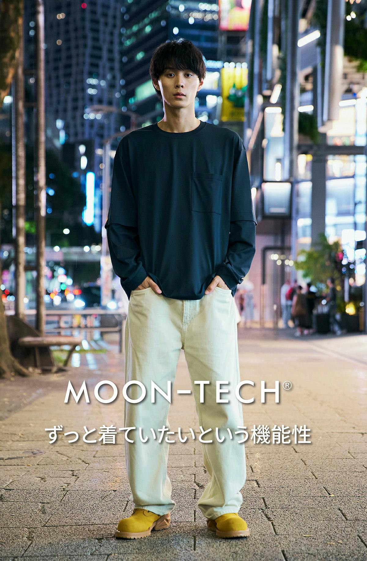 【新品】RE:LORE MOON-TECH 5POCKETS 2WAY TEE 新品】RE:LORE MOON-TECH 5POCKETS 2WAY TEE