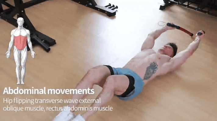 【新品】トレーニング ロープのいらないバトルロープ 持って上下に振るだけ！ 運動 自宅でトレーニング・有酸素運動！】持って振るだけ！ロープの