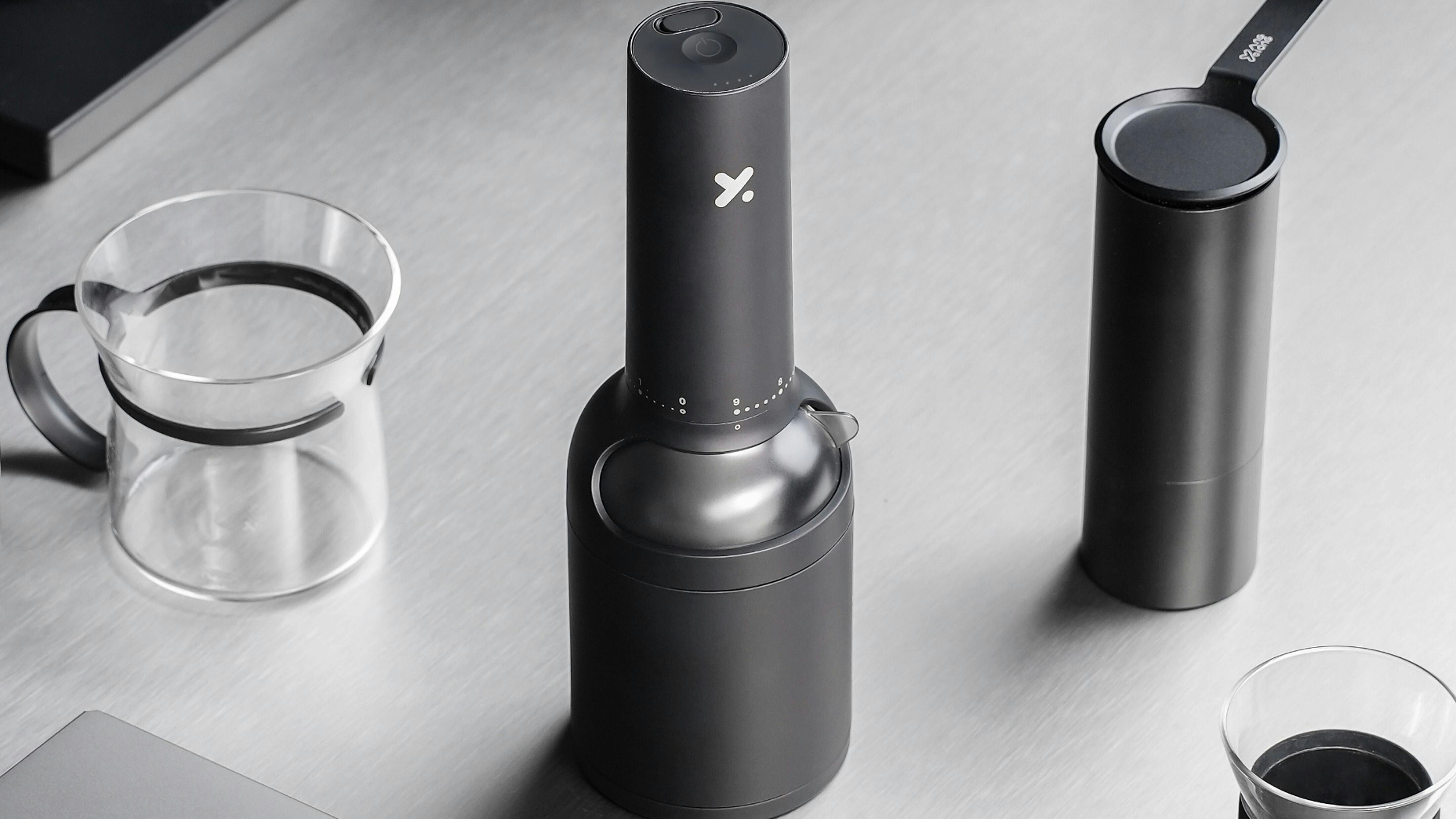 日本初上陸！究極の魅せる電動コーヒーグラインダーThe Bottle：XY