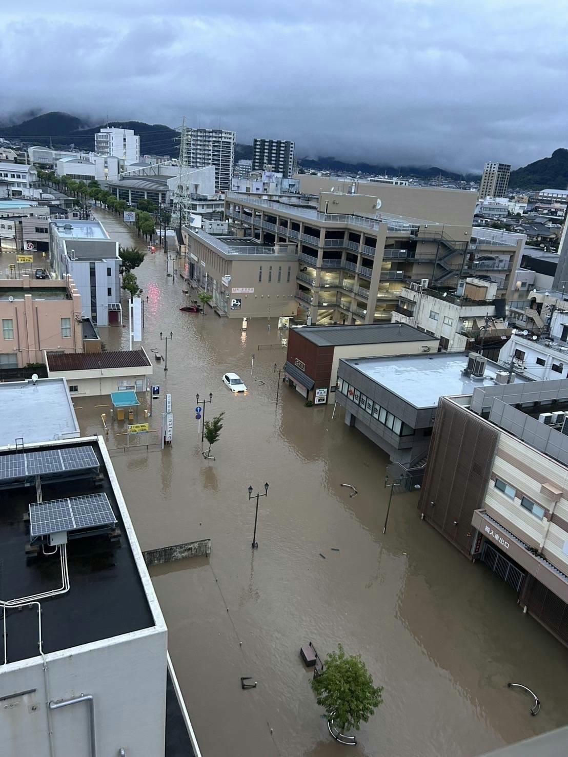 国分中央の浸水時