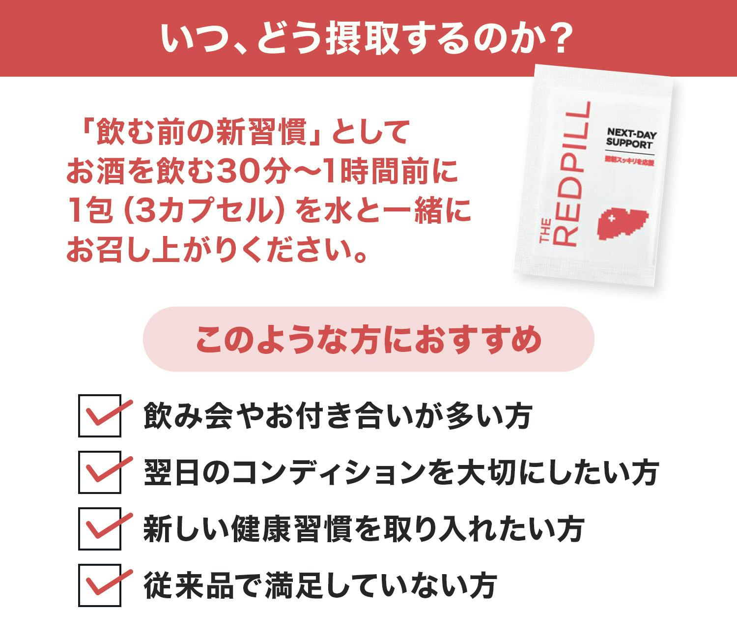 いつ、どう摂取するのか？