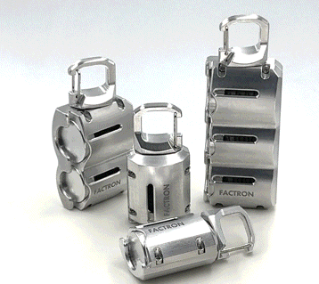 航空機素材にコインを格納。シャキッと出し入れ！軽量ミニマルなメタル