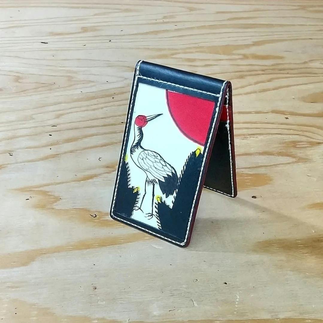 花札柄の革パスケースシリーズを作りたい - CAMPFIRE (キャンプファイヤー)