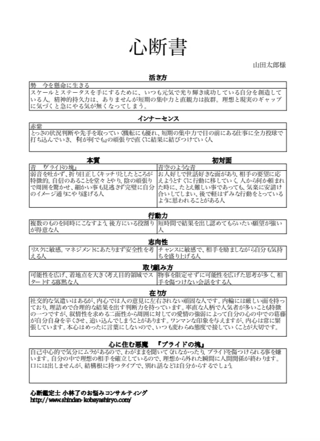 リターン画像